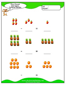 İşlemler yaprak test